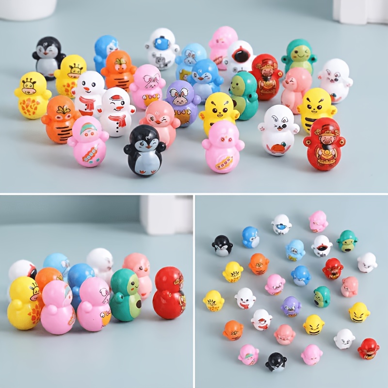 10pcs Colored Vibrant Cat Rolling Toys, Indoor Cat Rolling Toys. Durable Plastic Material, Interactive Play And Exercise, Battery-free