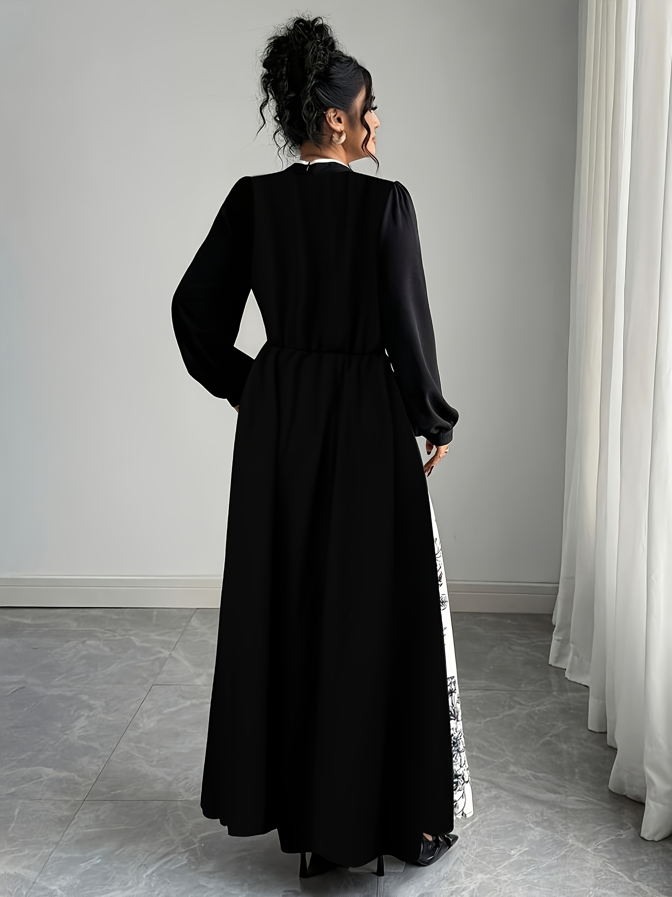 plus size new plus size chinese style autumn winter midi - Temu Japan