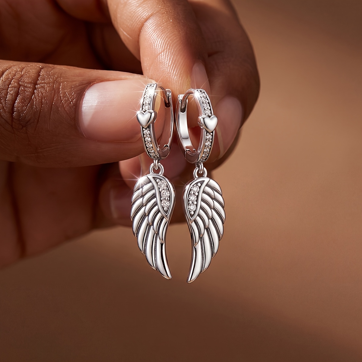 Women's Versatile Wing Earrings, Perfect for Holidays