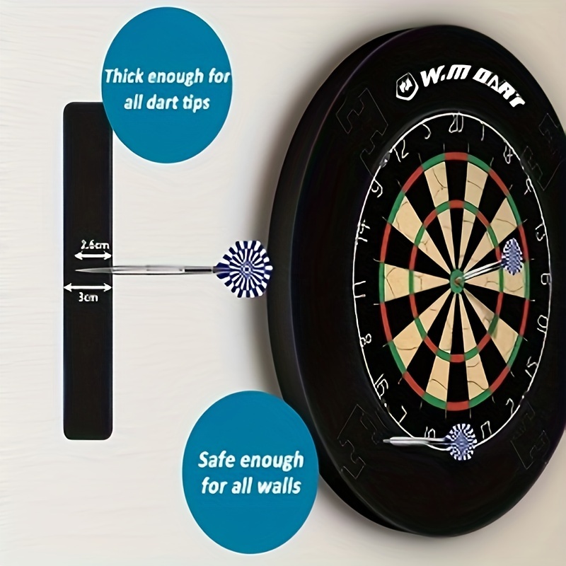 

Win.max 18" Dartboard Surround Ring, Dart Target Protector With Catch Ring Design For Steel And Soft Tip Darts
