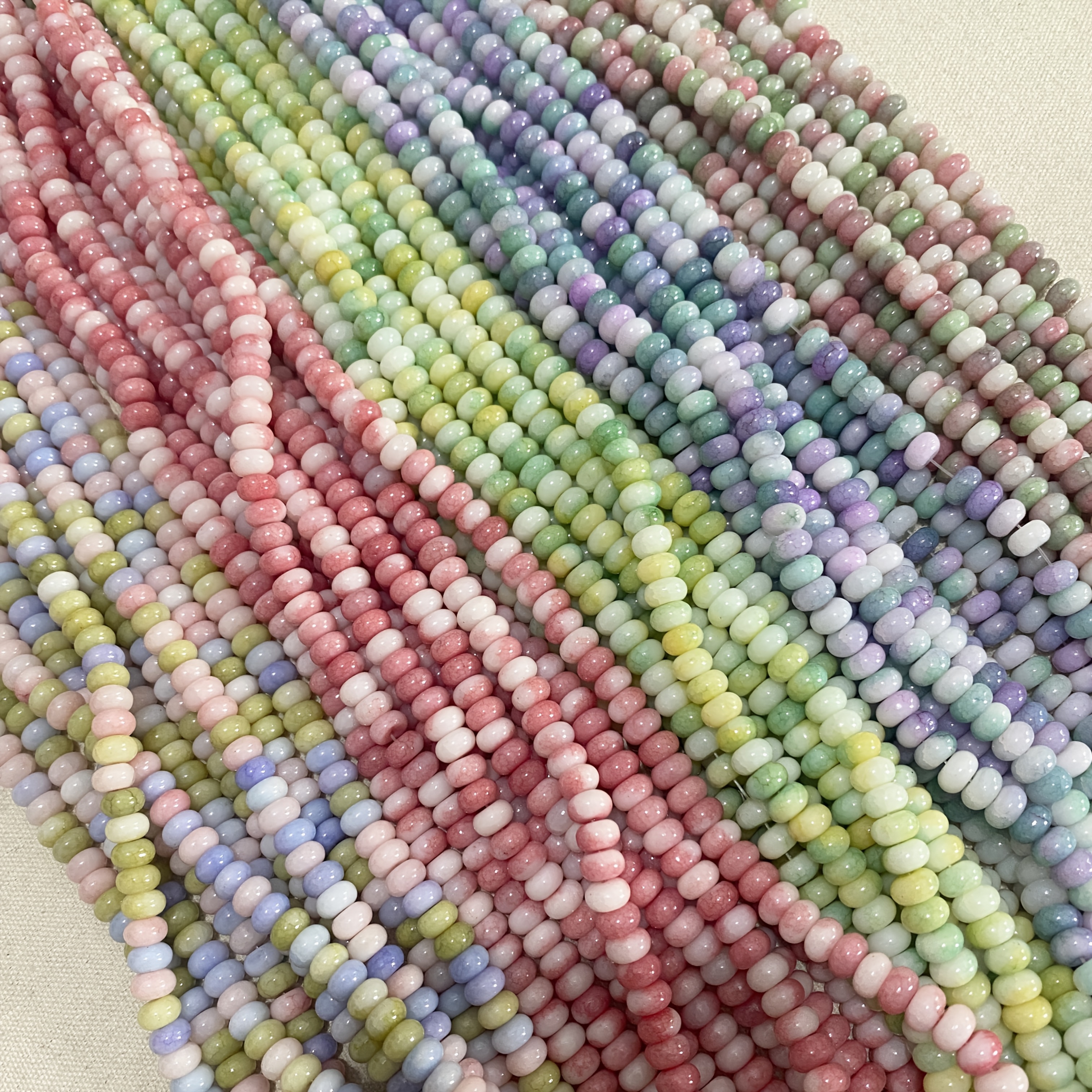 

5x8mm Multi- Beads Loose Beads Diy Bracelet Necklace Jewelry Accessories Jewelry Making