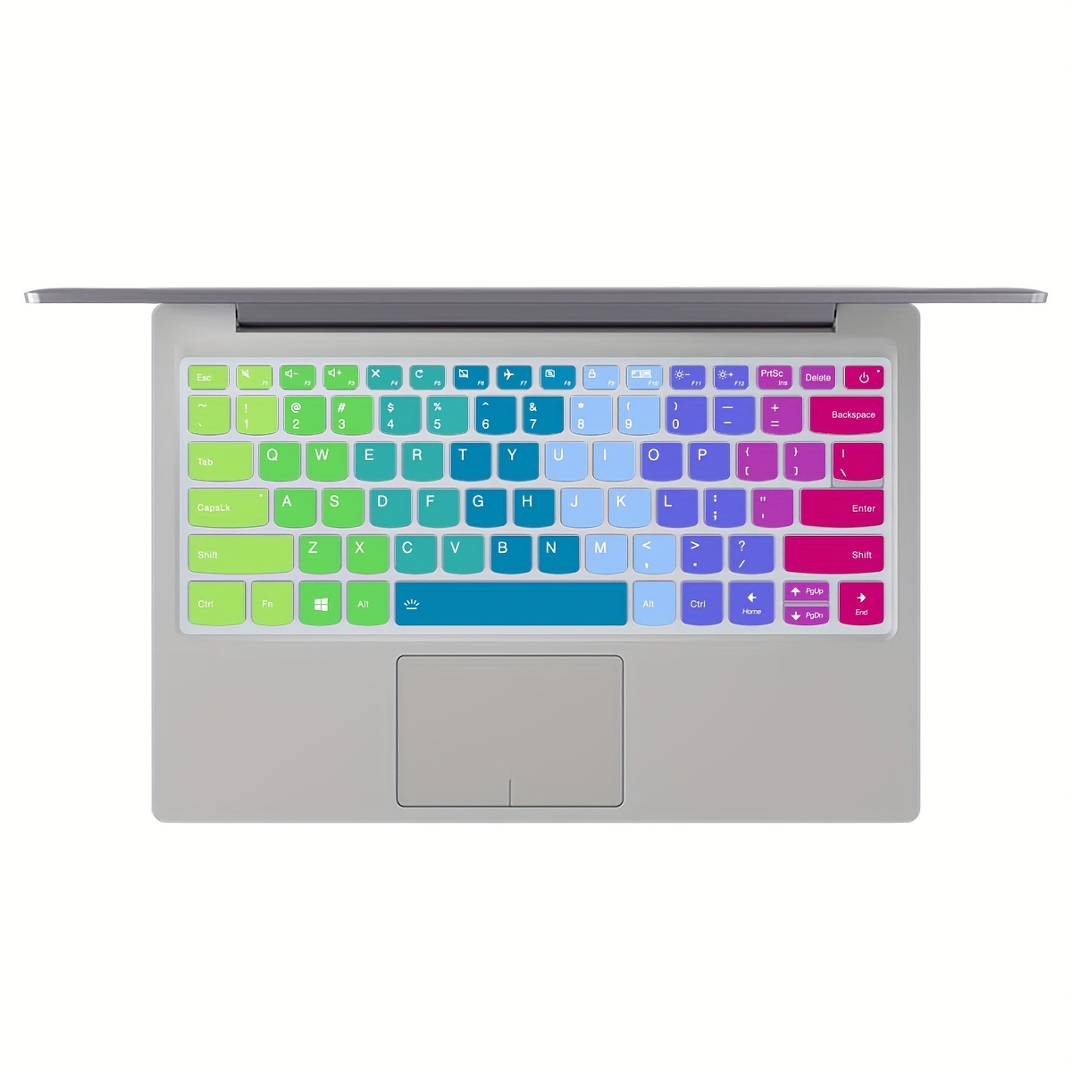TEMU 1 pezzo Copertura Tastiera Colorata in Inglese per Lenovo Yoga 720 12.5",Yoga720 730 13.3" ,yOga920, 930. C 930. 13.9, deapad. .7 2 0s 1 3 "/14