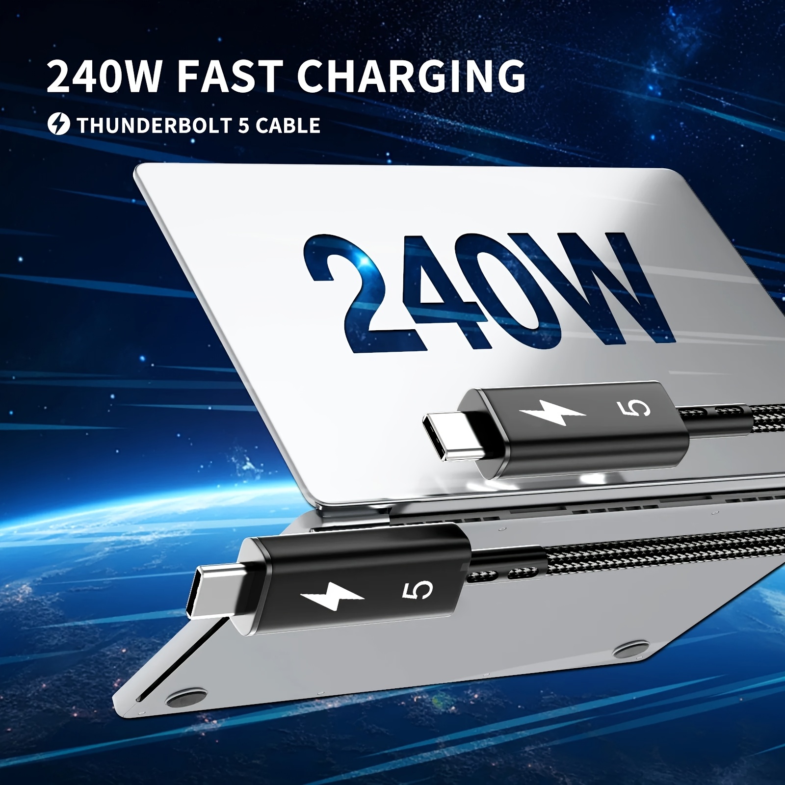 2-Pack ASUS Adol Thunderbolt 5 Cable, 120 Gbps Data Transfer