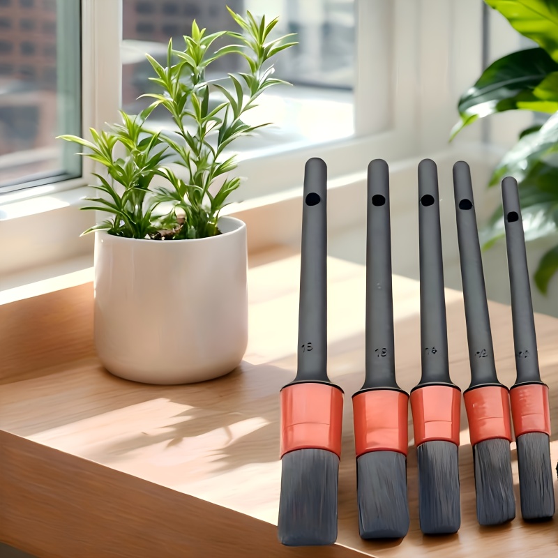Set of Nylon Brushes for Car Detailing - Includes Brushes for... product image 3