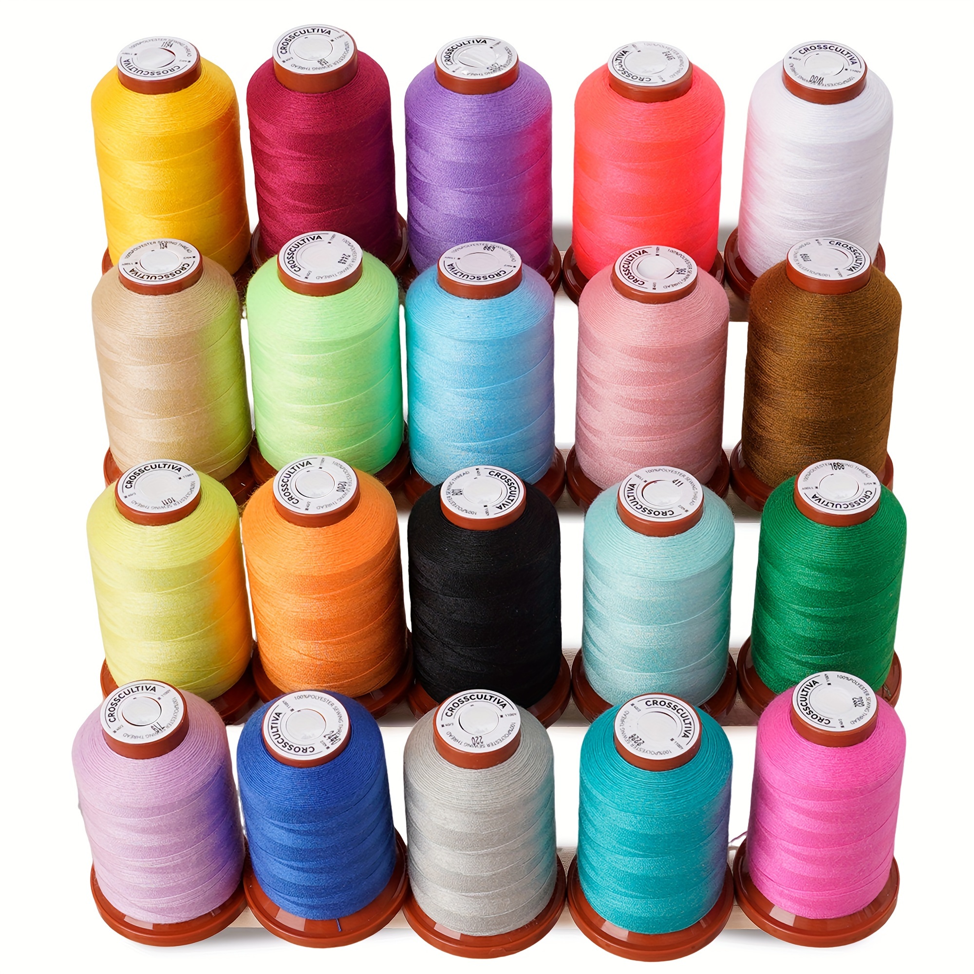 

20colors Sewing Thread Kit 1100 Per For Stitching And Sewing Use