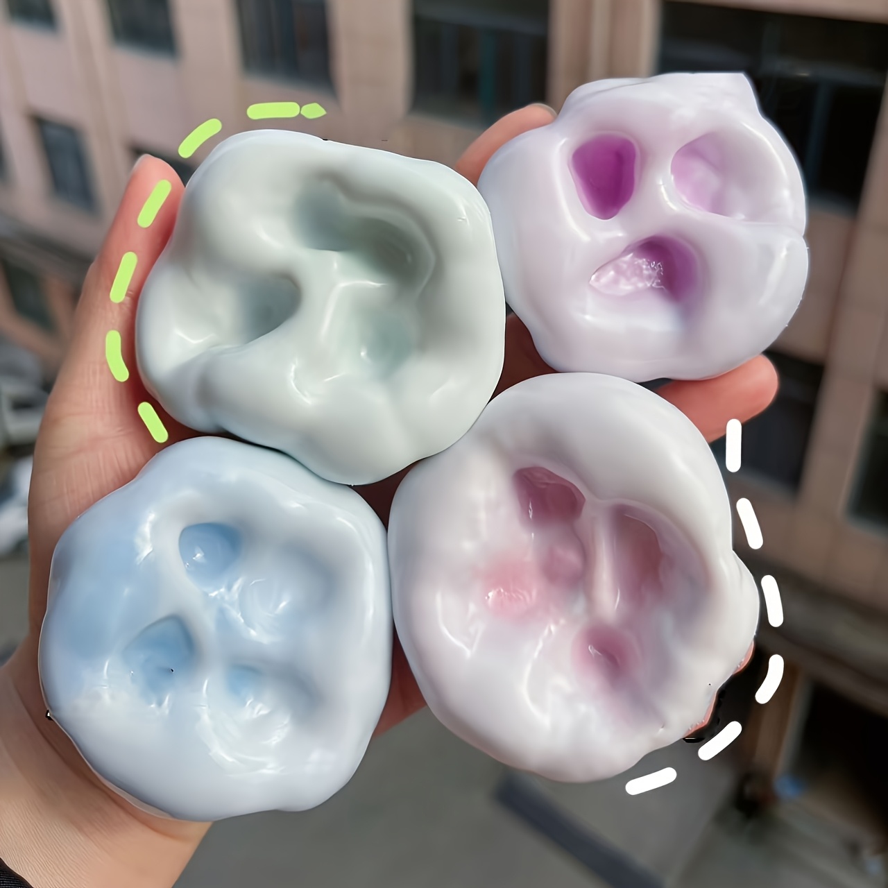 Soft, Slow-Response Malleable Squishy Liquid Jelly Toy Ball - Perfect Christmas Gift and Party Favor - Ideal Stocking Stuffer in Vibrant Mixed Colors | Relaxation Toy | Thermoplastic Polyurethane, Squishy Toys