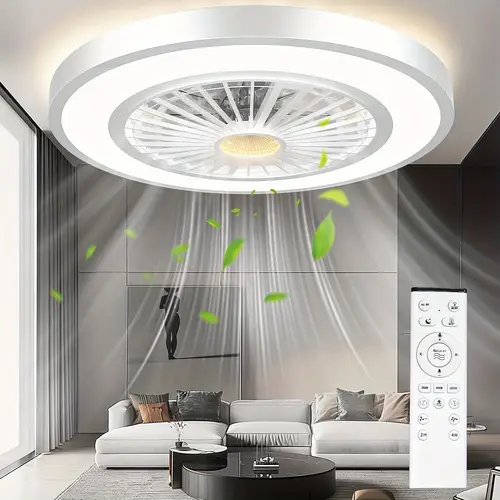 22 ceiling fans with lights and remote motor dimmable ceiling fans with night light 3000 6500 temperature celing fan with light flush mount with 6 white