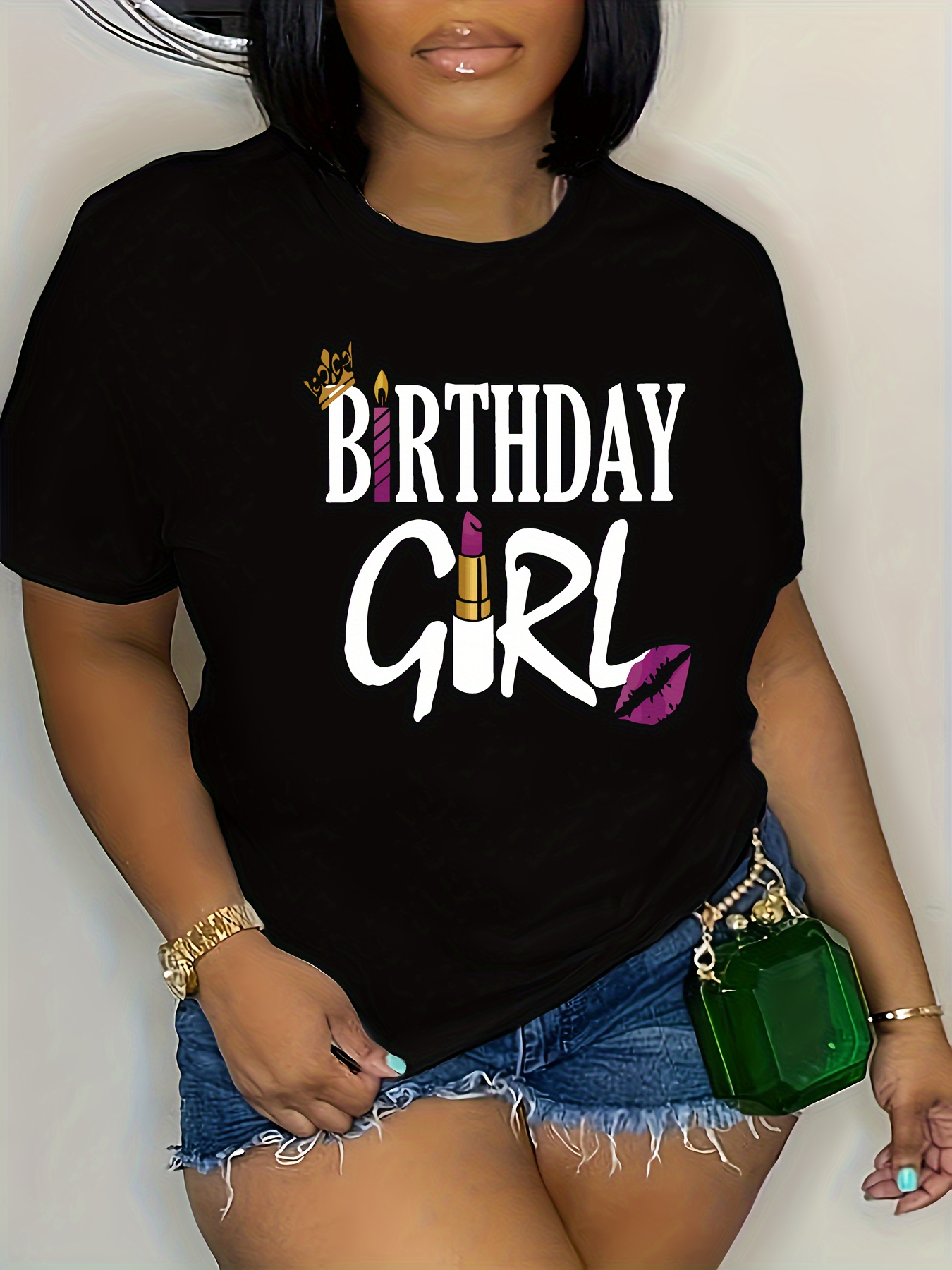 1st Birthday Print Long Sleeve T shirt Kids Stylish Crew - Temu