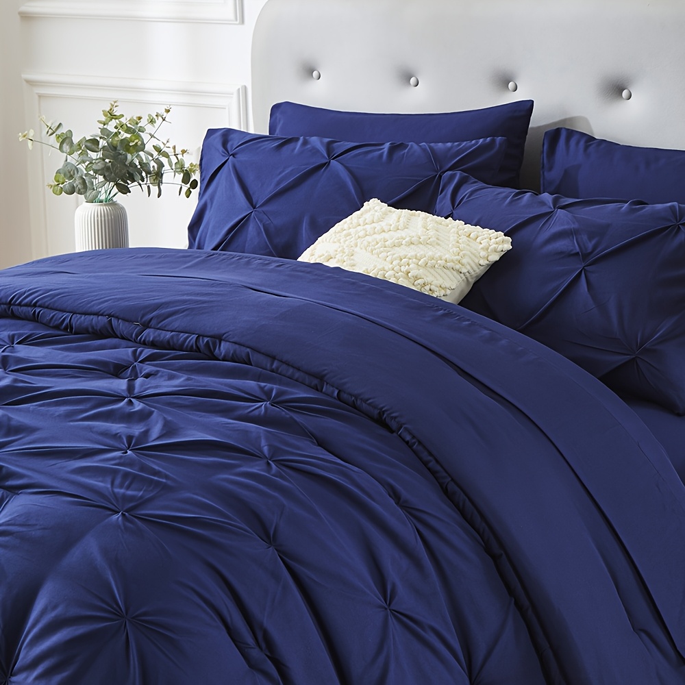 5/7PCS Pinched Pleat Comforter Set – Luxury: In-Depth Review, Specs & Buyer's Guide