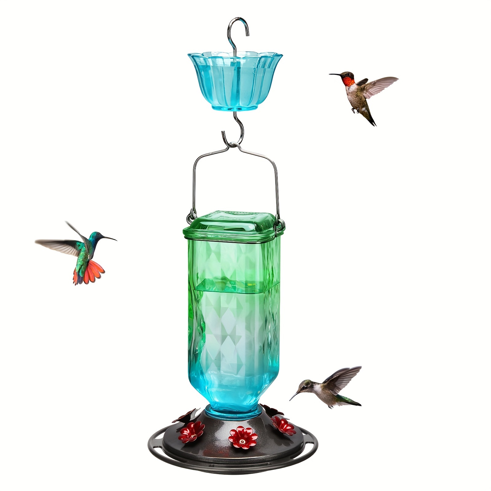 

Kingsyard For Hanging, 24 Ounces, 6 Feeding , Feeder For Decor, Ant Included