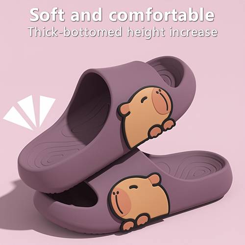 girls lightweight comfortable house slippers fashionable casual design for bathroom home relaxation playtime and beach comfortable and simple unisex house slippers for boys and girls
