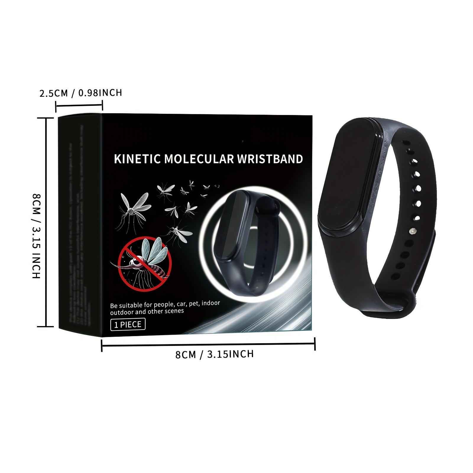 TEMU A Portable -repellent Wristband, Summer -proof Wristband. Suitable For Outdoor Bites And Home Bedrooms. The Gift During The Summer Season.