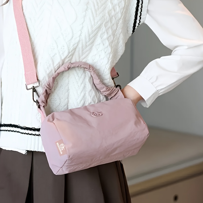 womens casual shoulder crossbody bag modern   for single shoulder or handheld use with detachable adjustable strap urban everyday essential stylish versatile multi pocket commuter bag in     from Product details 6