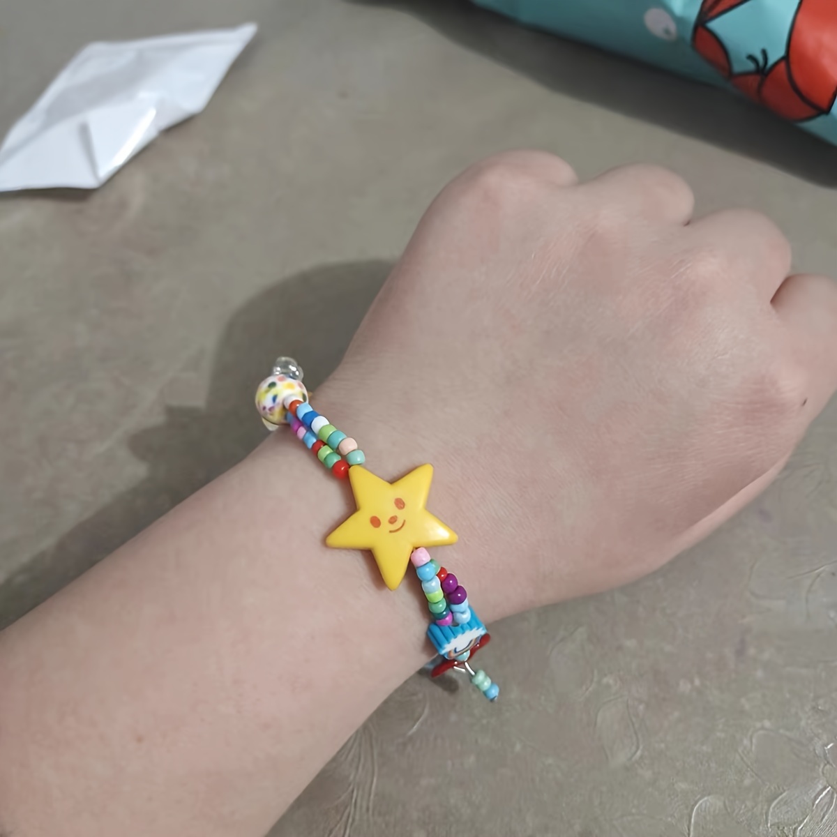 

2024 New Hand Chain: Handmade, , And Sweet Charm With Cord - Wear
