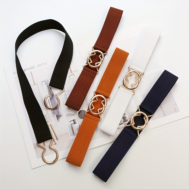 womens decorative dress belt metallic ring - Temu Kazakhstan display picture 1