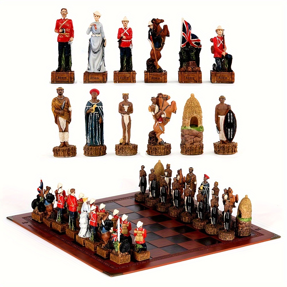 3d three dimensional character theme chessboard theme resin - Temu