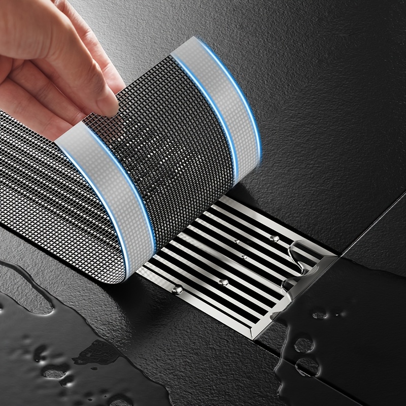 

Self-adhesive Drain Covers For Bathrooms To Prevent Odors And Hair In The Shower And Toilet Drains.