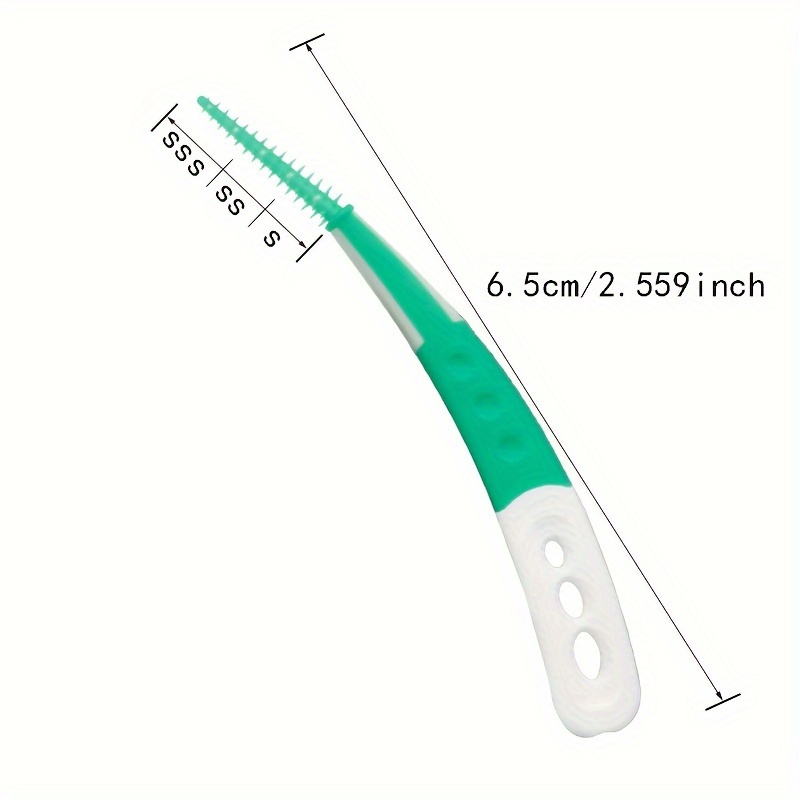 60-Pack OLOSIKER Interdental Teeth Brushes for Gum Care