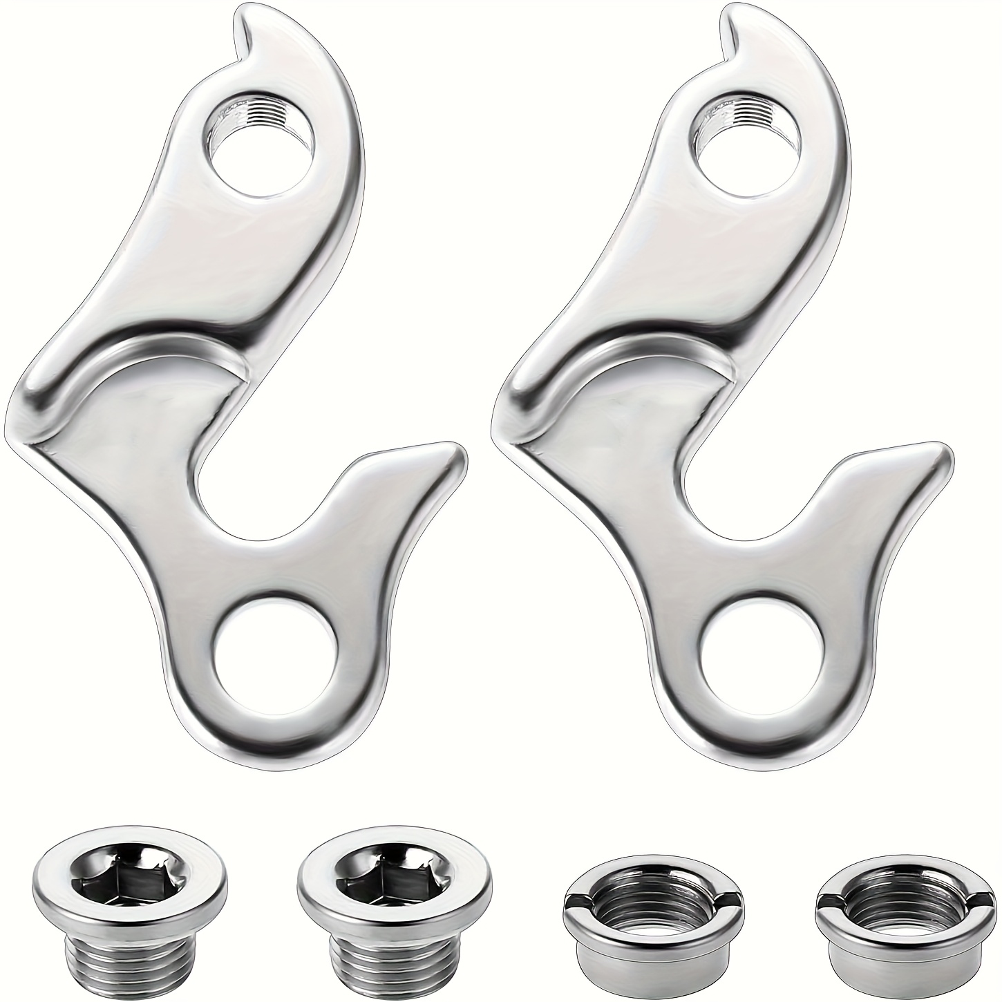 Image of 2pcs Bicycle Derailleur Hanger Bicycle Bike Derailleur Hanger Frame Gear For Road Bike Mountain Bike Bike