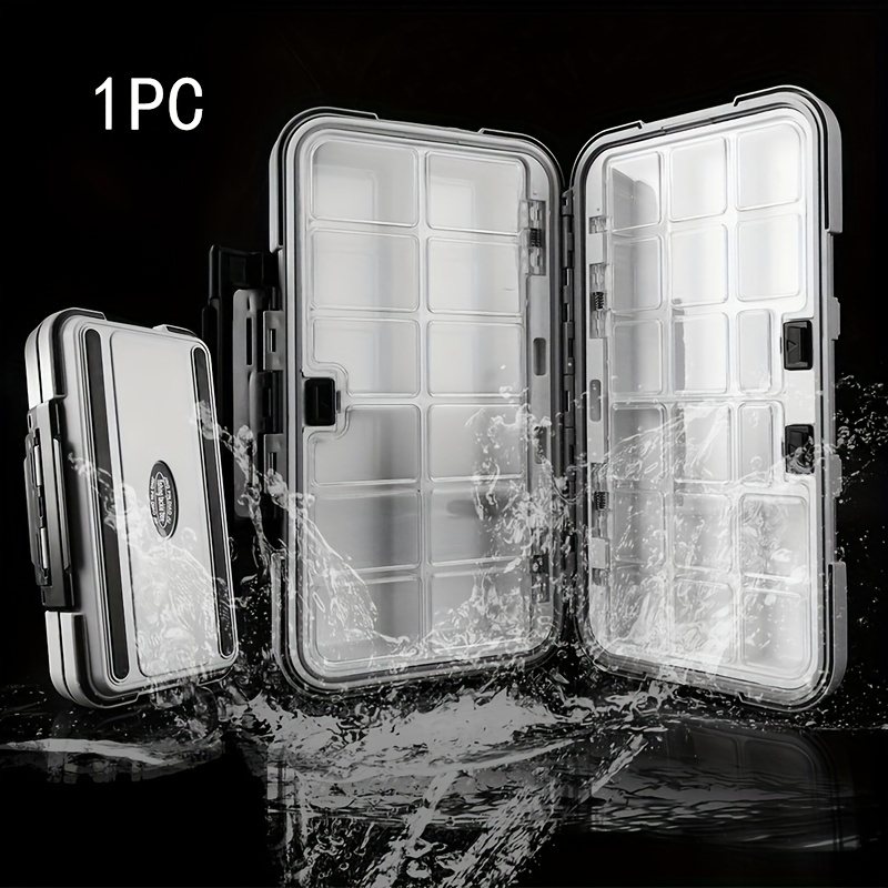 1pc Waterproof Shockproof Airtight Survival Box Black Dry Storage