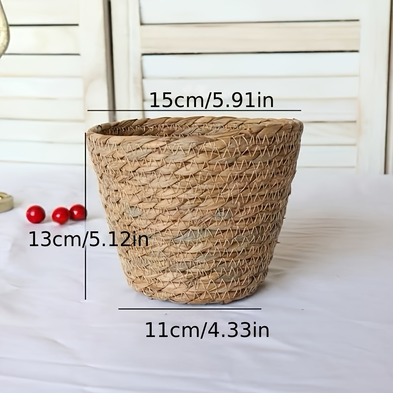 Image of 2pcs Circular Rustic Style Planters, Suitable For Medium-sized Plants Indoor Outdoor Decor Design Plant Pots Shatterproof Durable High Aesthetic Gardening Gift Home Decor