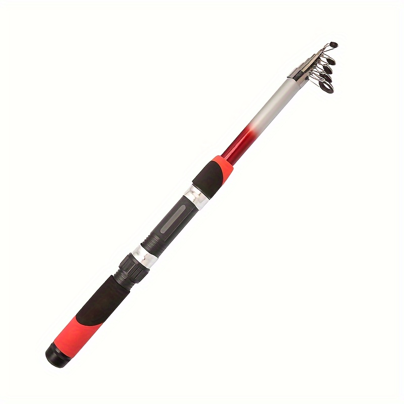 Foldable Full Metal Fishing Rod Telescopic Pole Reel Combo - Temu