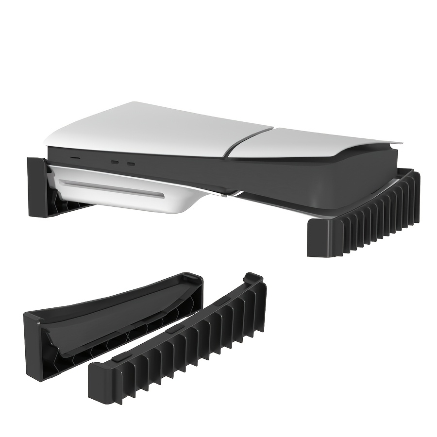 TEMU Le support horizontal pour PS5 Ultra-Thin Disc et version numérique est doté d'un support de refroidissement durable et robuste avec une