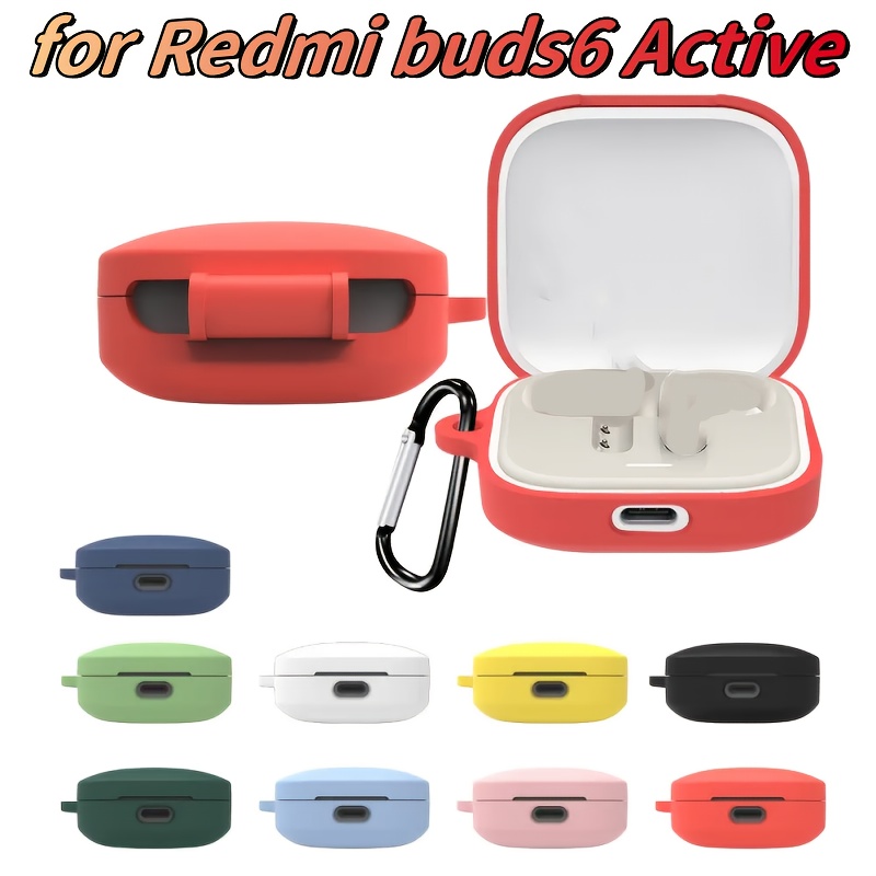 Multicolor Earphone Case for Redmi Buds Silicone Earphone Protective  Cover for Redmi Buds Active