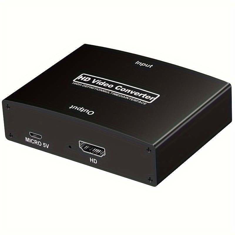 ypbpr hdtv converter box 1080p hdtv component video audio Temu