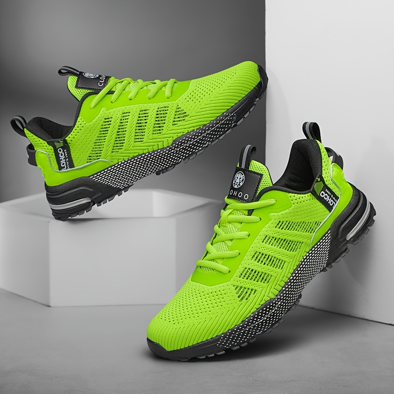 item picture   brand mesh breathable eva thick sole casual sneakers for men mens road running shoes mens training sneakers mens walking and camping sneakers lightweight running shoes for men mens sneakers   in multiple colors