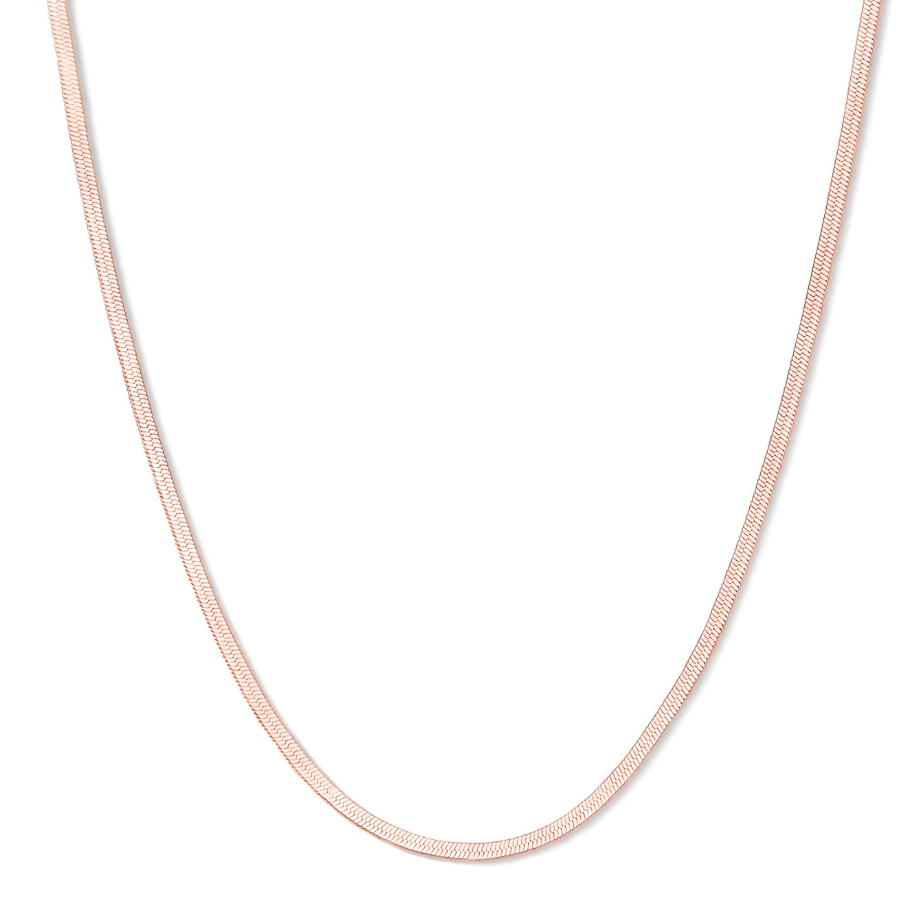 Women's Easy Stainless Steel Blade Chain Necklace