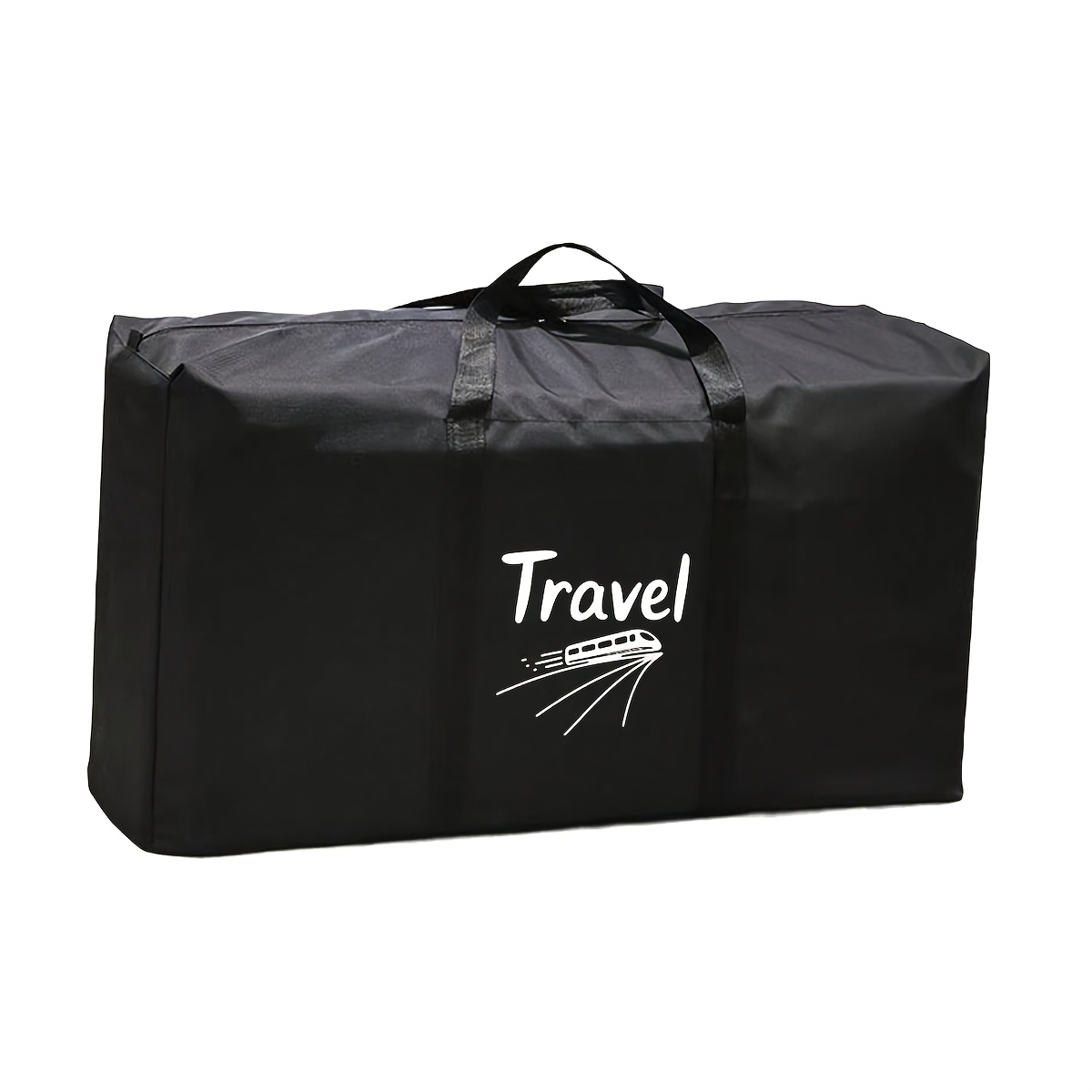 TEMU Foldable Travel Bag, Oversized Luggage Bag, Winter Comforter Storage Bag - Durable And Affordable, Organizes Items, Features A Transportation