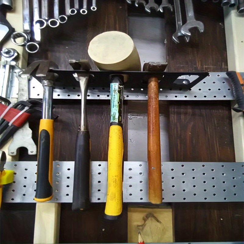 A Robust Black Metal Tool Organizer, Versatile in Function, Caters to Various Storage Requirements in The Workshop While Ensuring a Clean And Orderly Space at Home with Premium Quality, Storage Racks