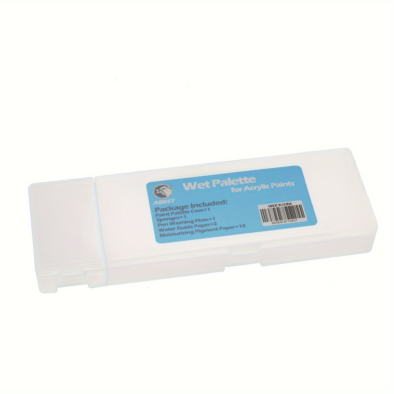 Image of Moisture Palette, Hydrating Tray, Miniature Paint Palette, Suitable For Acrylic Paints, Miniature Craft Painting Coloring Tool