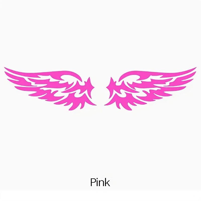 Pair of Wings Car Rearview Mirror Stickers