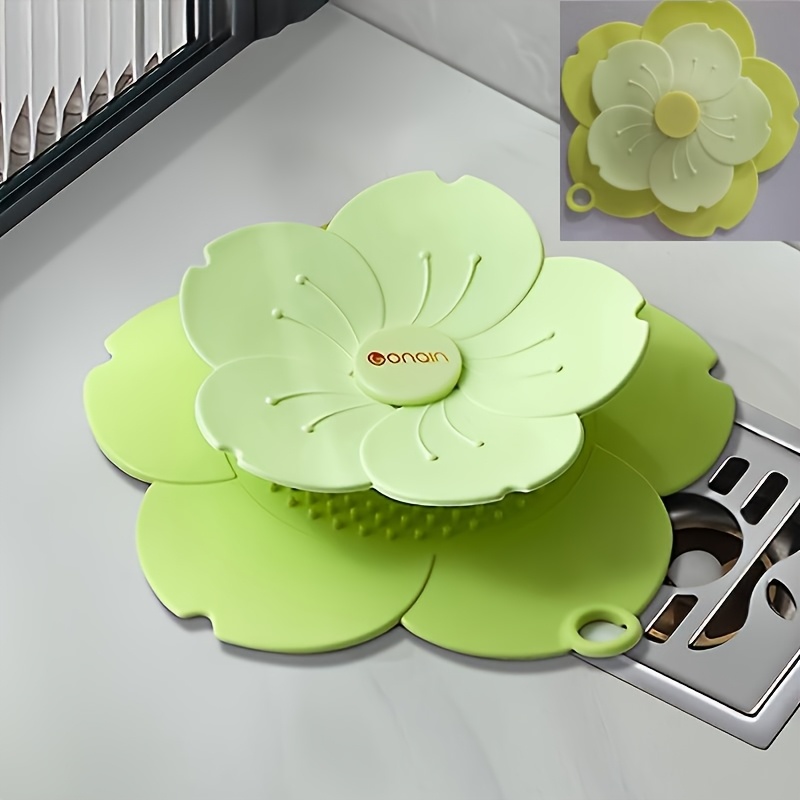 Silicone Catcher, Drain Plug, Floor Drain Filter, Deodorizing Sewer Backflow Protector, , Shower And Bath Drain Plug, Bathroom And Kitchen Deodorant Drain Cover