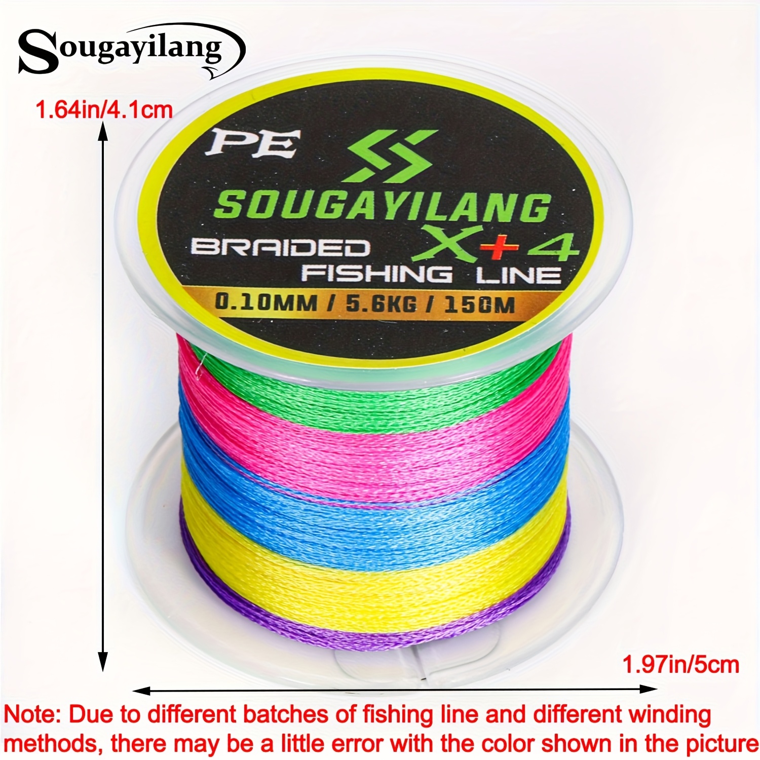 braided fishing line 150m 164yds heavy duty pe - Temu