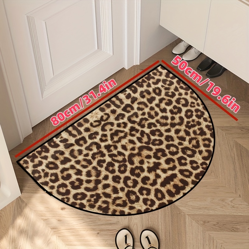 TEMU Printed Rv Non Slip Floor Mats, Suitable For Home Scene Floor Mats, Bathroom/entrance Door Mats, Polyester Fiber Material Rv Terrace Mats