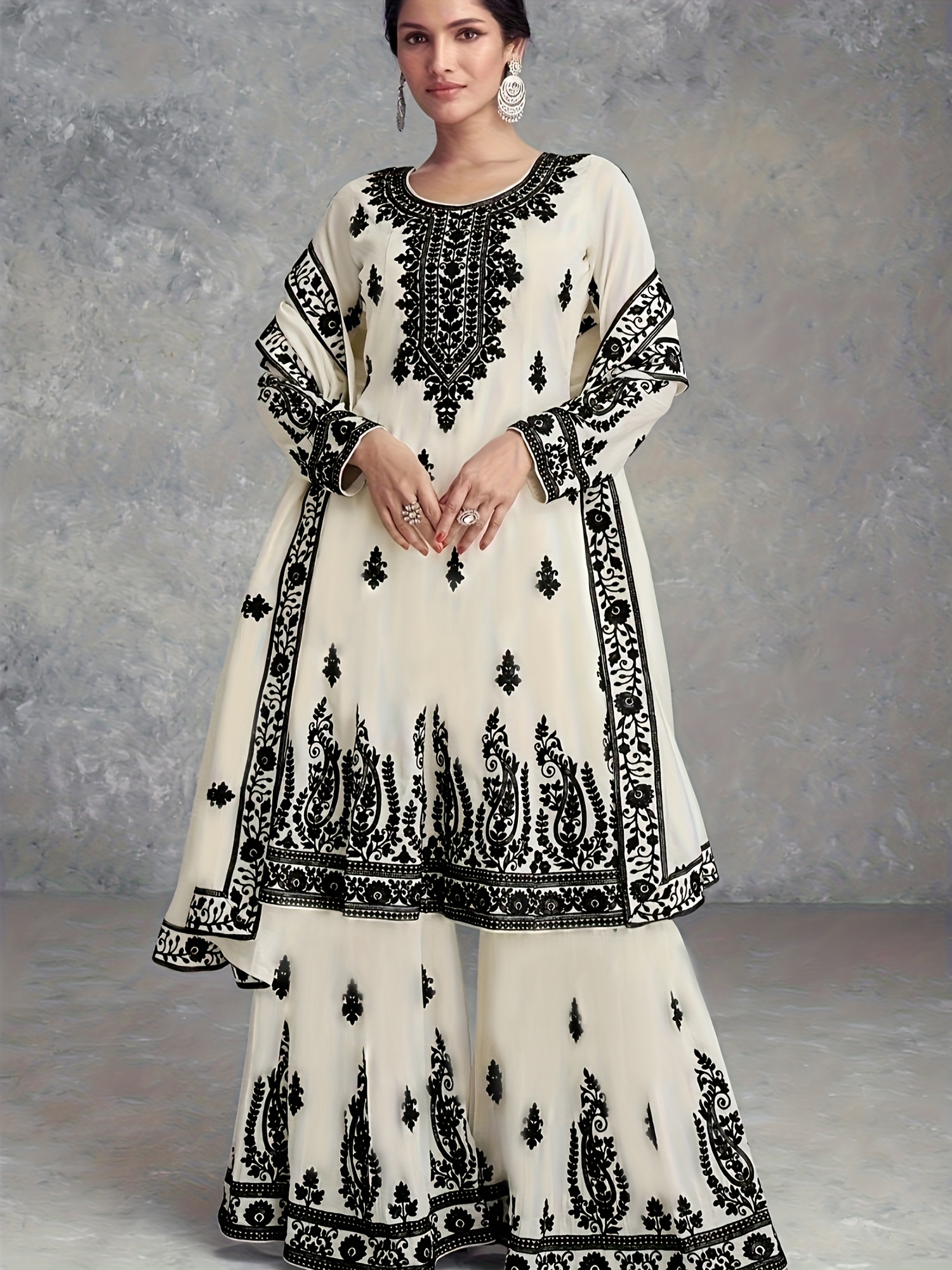 green emerald velvet dress Brown A-Line Gown: Elegant Indian Dress main image 0