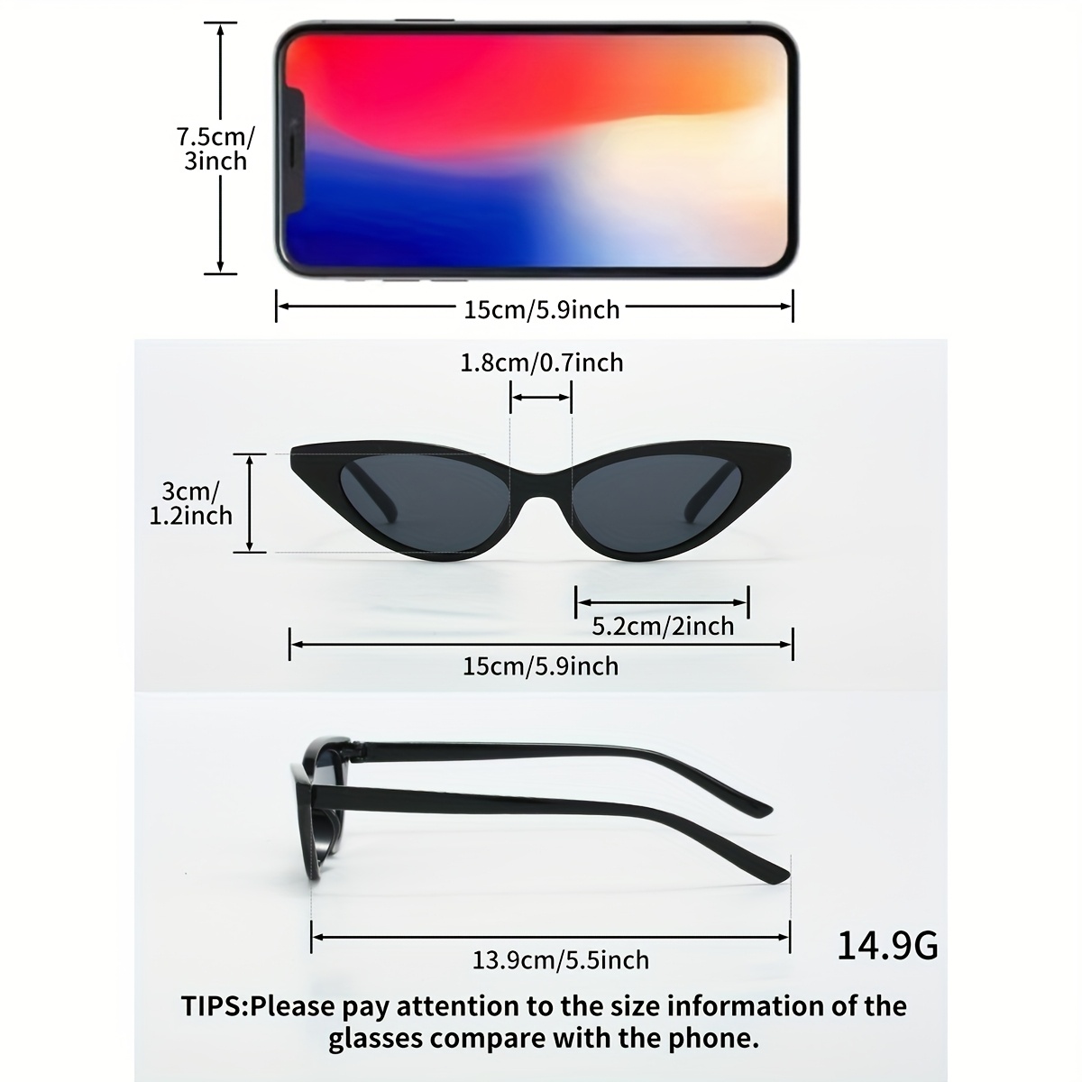 8 adet moda karışık çerçeve gözlük seti dayanıklı pc malzeme unisex günlük   moda aksesuarları için mükemmel ayrıntılar 3