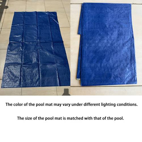 large frame style pool relaxation pool for courtyards pool with mat random package suitable for courtyards gardens and other spaces simple and comfortable and relaxing foldable to save