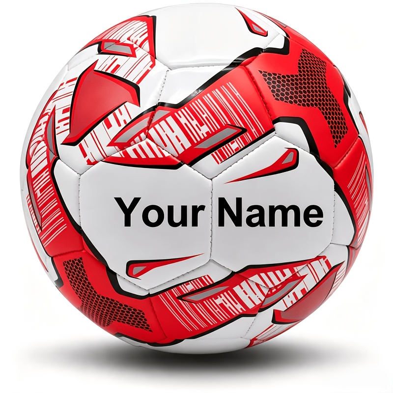 TEMU Custom Professional Size 5 Soccer Ball - Unique Soccer Gift, Suitable For Men And Women, Ideal For Home Decor, Birthdays, Anniversaries,
