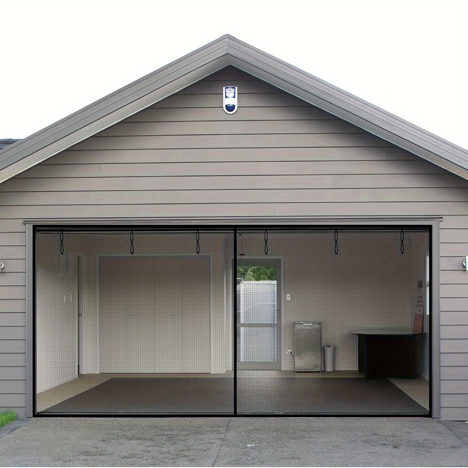 

Garage Door Screen -garage Screen Doors, Reinforced Garage Screen -hands Free, Magnetic Garage Screen Door