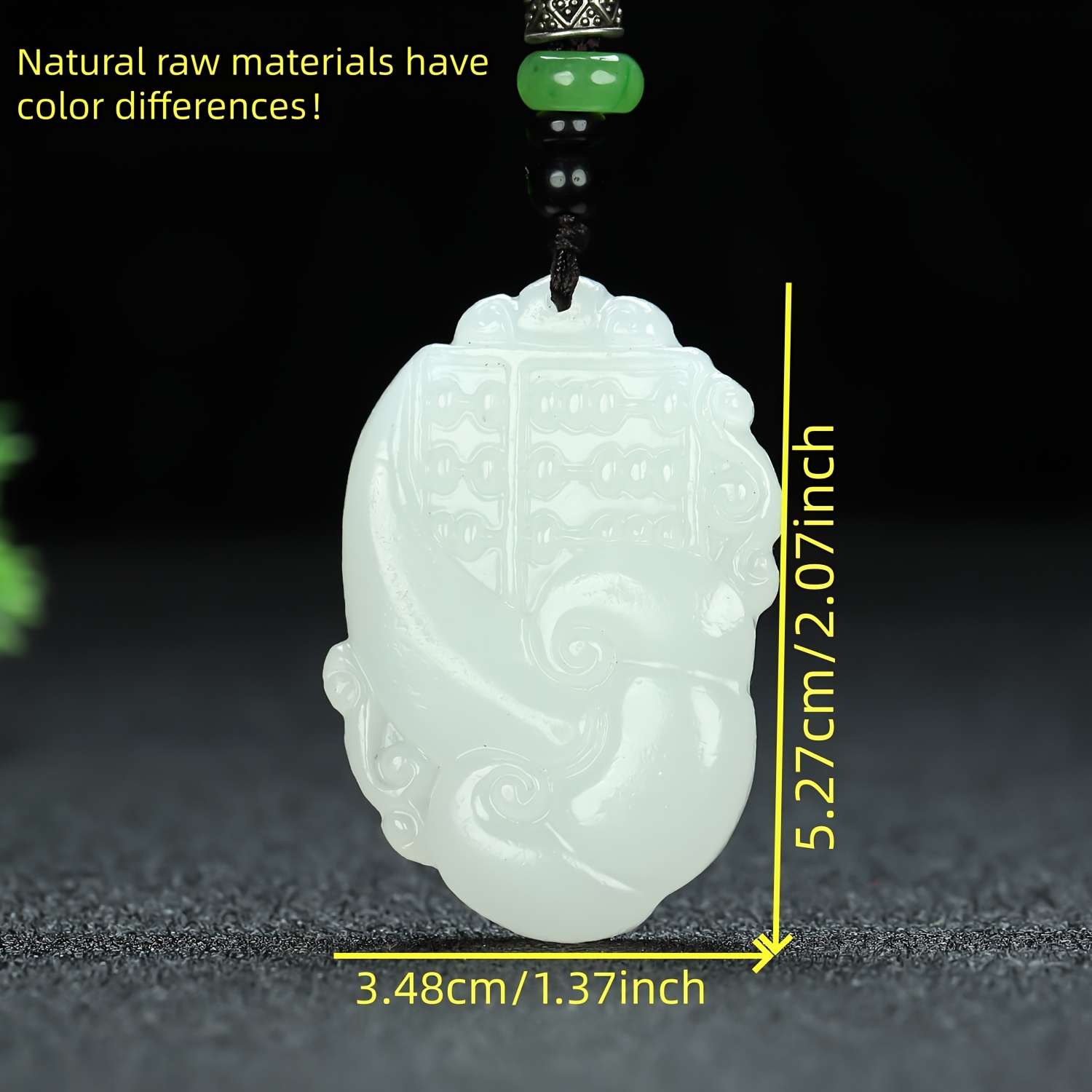 Natural Stone Charm Pendant for Men and Women
