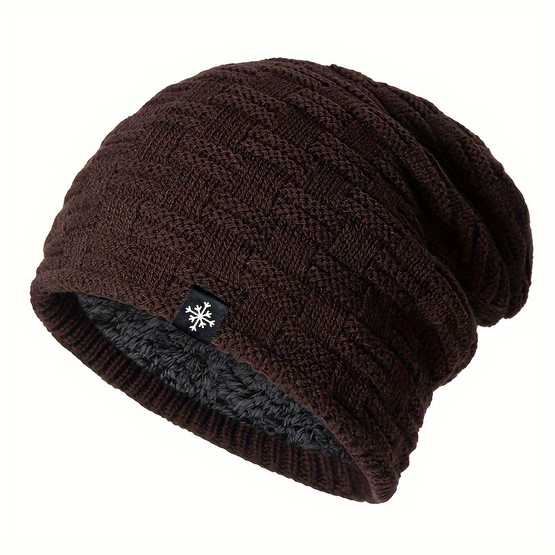 

Fleece-lined Beanie - , & Skull Cap And , For