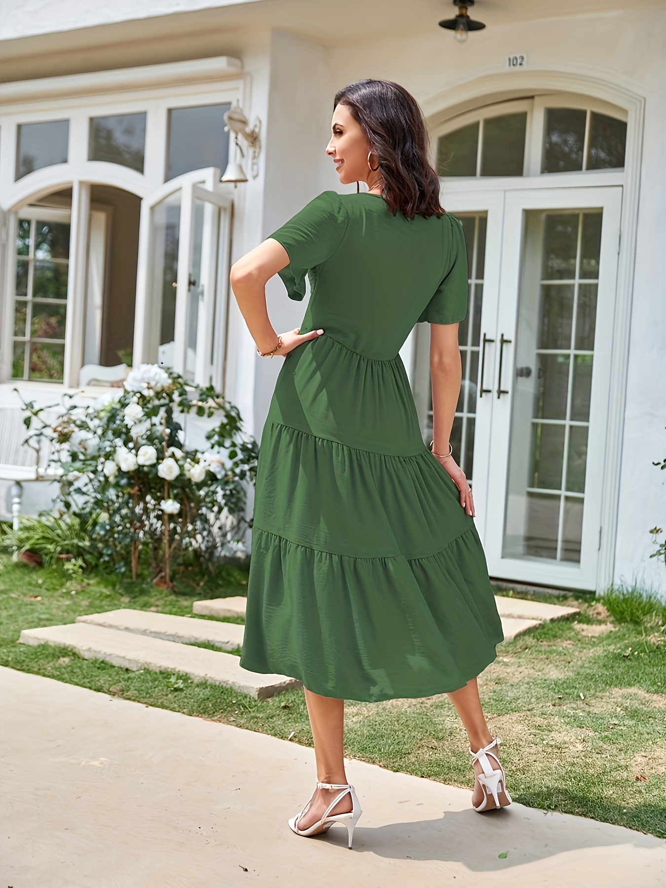 style of dress pleats in a v How to Cut/ Draft this Simple dress with a V Shaped ruffle Skirt