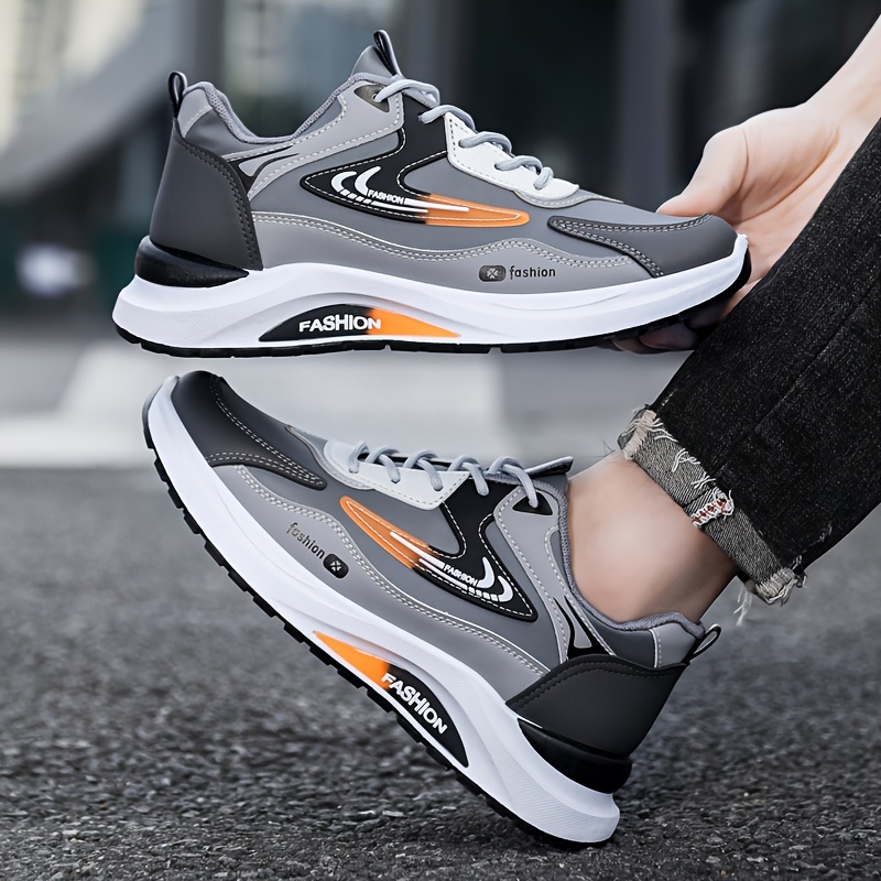 Men's Casual Sneakers, New Spring/Autumn Outdoor Travel Shoes with Anti-Slip Soles, High Quality for Daily Life, Stylish and Versatile Running Shoes