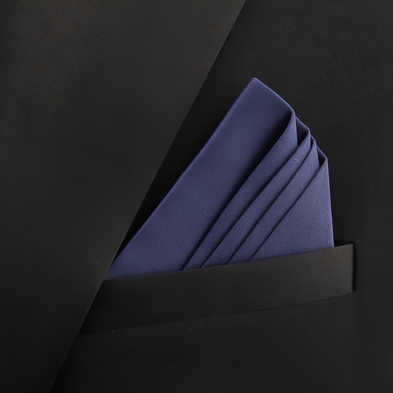 Men's Pre-formed No-Fold Pocket Square