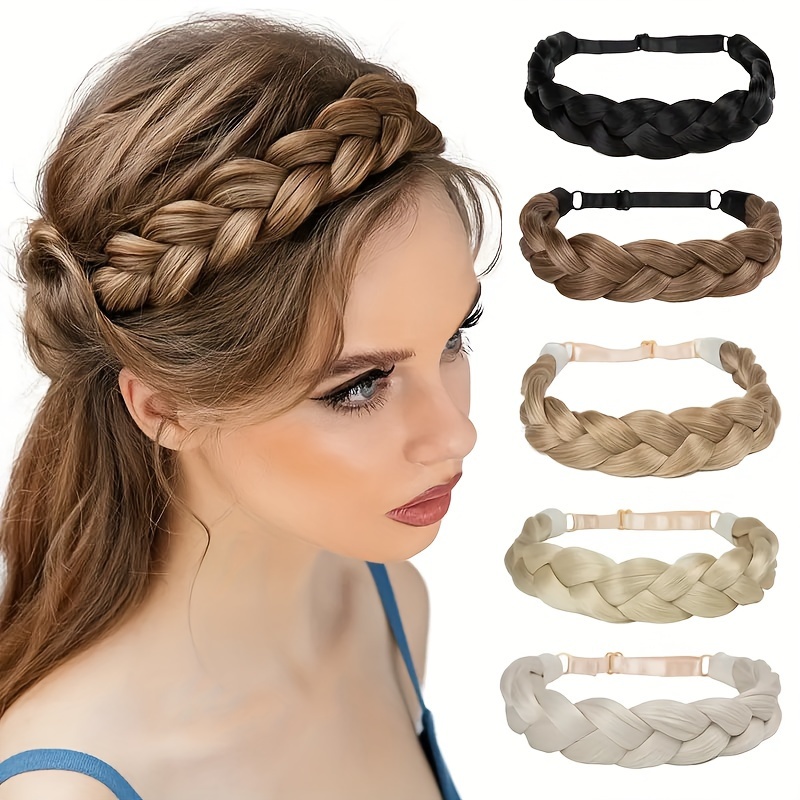 

Adjustable Handmade Braided Headband - Headwear For Women