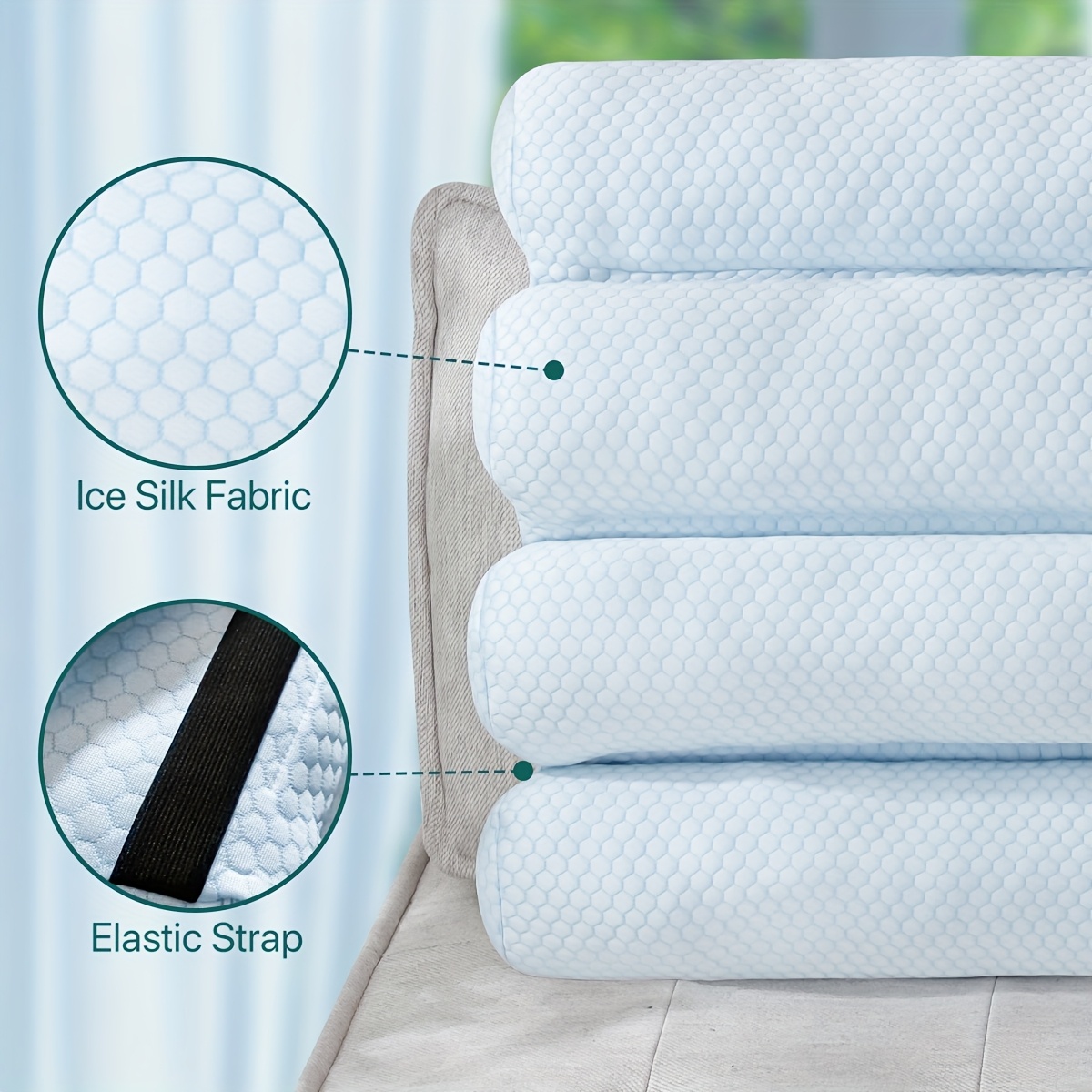 adjustable cooling lumbar support pillow for office chair car seat breathable 100 polyester machine washable with polka   promotes better posture lower back Product details 5